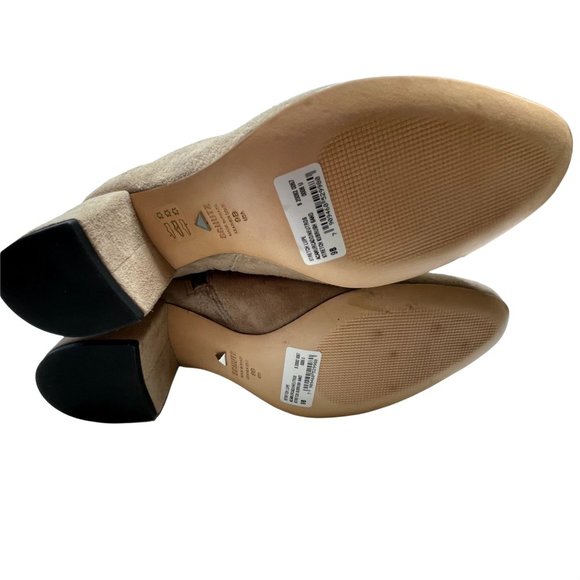 COPY - NIB SCHUTZ WOMENS MID CALF BEIGE LUPE STRETCH LEATHER BOOTS IN BRUSH TAN… - Picture 16 of 16